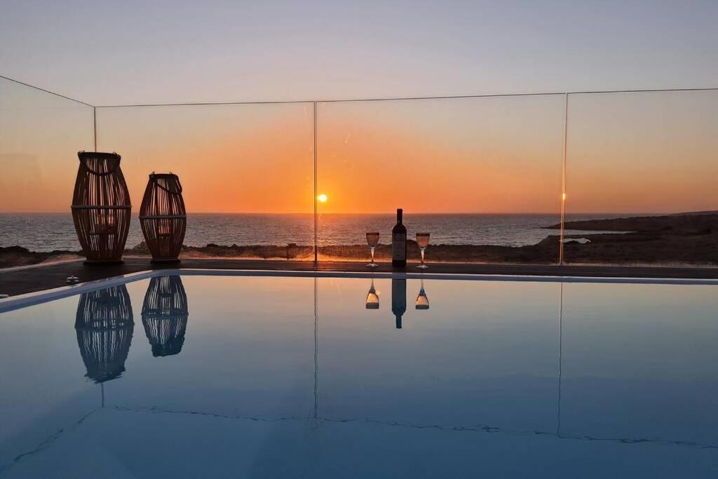 Tramonto Luxury Villa No1- Breathtaking Sunset View Foiníkion Extérieur photo