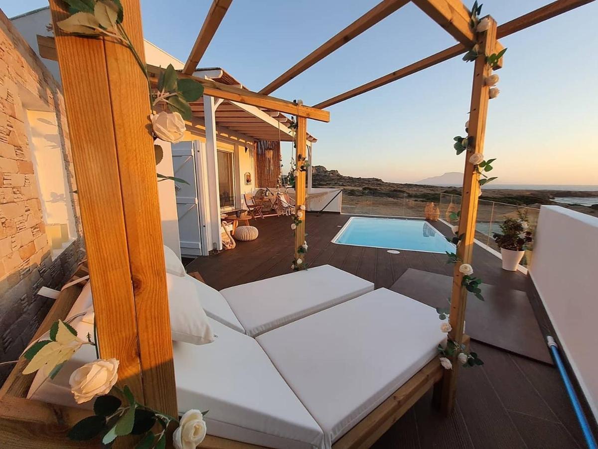 Tramonto Luxury Villa No1- Breathtaking Sunset View Foiníkion Extérieur photo