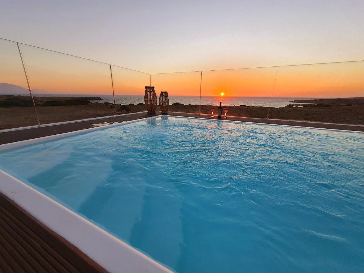 Tramonto Luxury Villa No1- Breathtaking Sunset View Foiníkion Extérieur photo