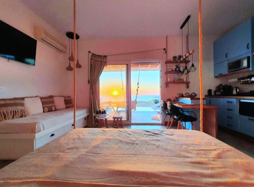 Tramonto Luxury Villa No1- Breathtaking Sunset View Foiníkion Extérieur photo