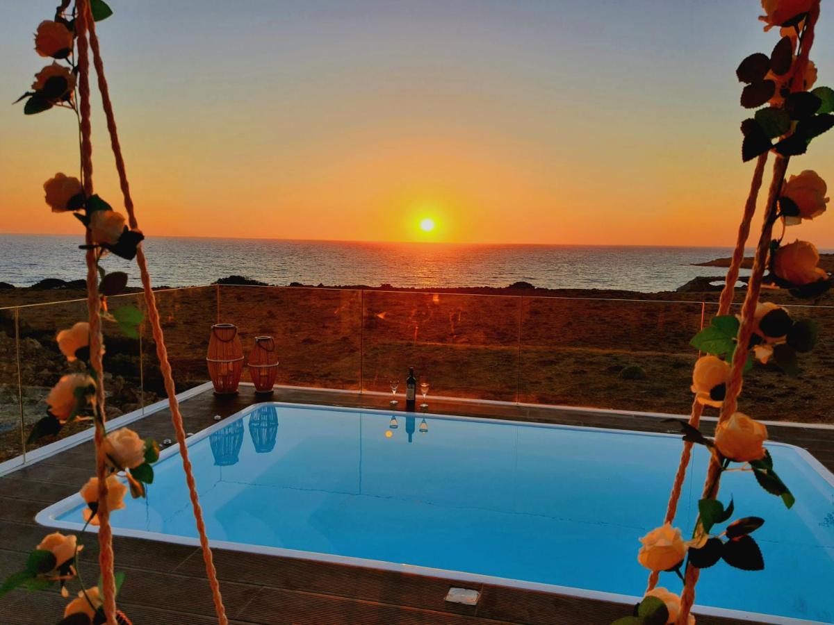 Tramonto Luxury Villa No1- Breathtaking Sunset View Foiníkion Extérieur photo