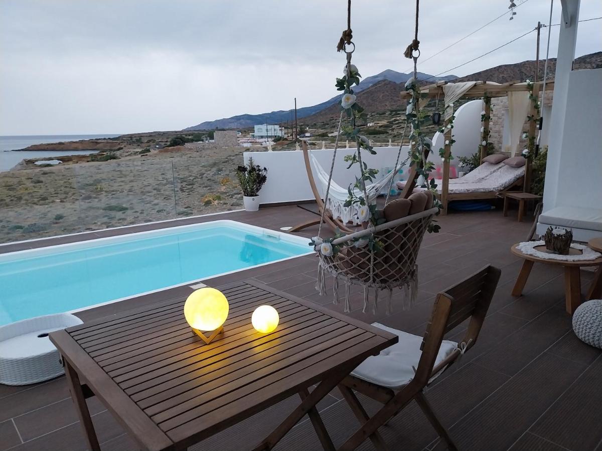 Tramonto Luxury Villa No1- Breathtaking Sunset View Foiníkion Extérieur photo