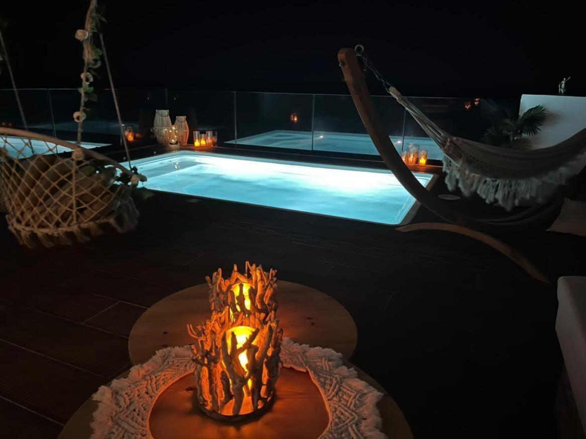 Tramonto Luxury Villa No1- Breathtaking Sunset View Foiníkion Extérieur photo