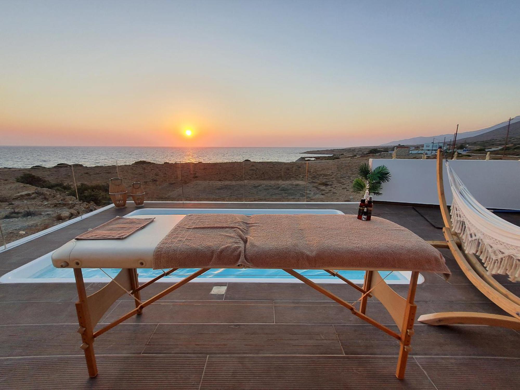 Tramonto Luxury Villa No1- Breathtaking Sunset View Foiníkion Extérieur photo