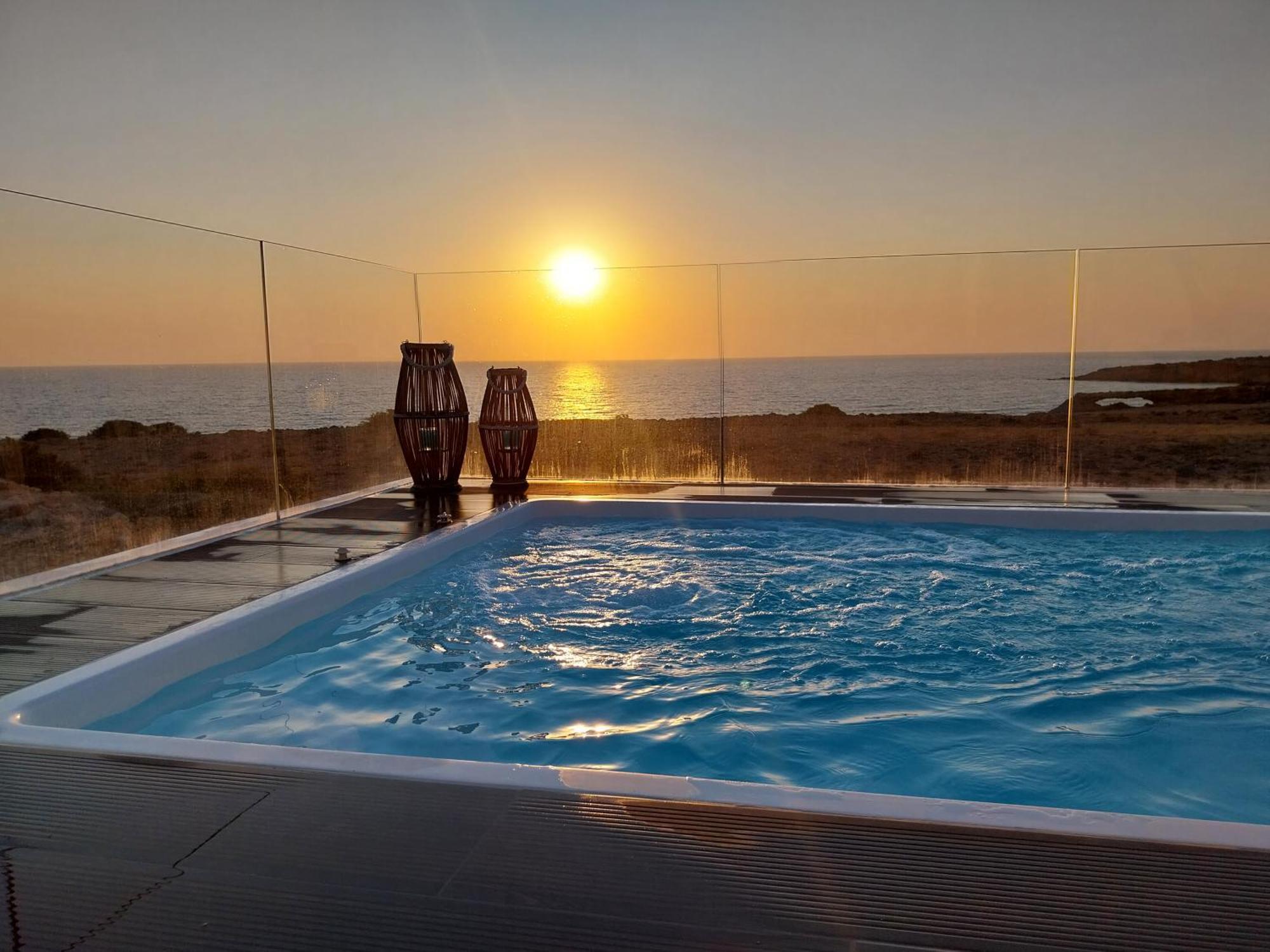 Tramonto Luxury Villa No1- Breathtaking Sunset View Foiníkion Extérieur photo